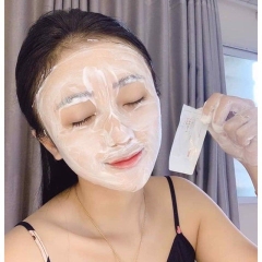HỘP 50 GÓI Ủ TRẮNG NHAU THAI NHẬT BẢN DƯỠNG ẨM, TRẮNG DA, MỜ THÂM NÁM, SE KHÍT LỖ CHÂN LÔNG - GDN