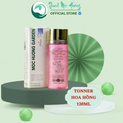 TONER HOA HỒNG DƯỠNG DA MỘC HƯƠNG GARDEN 120ML - THANH MỘC HƯƠNG