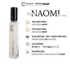 NƯỚC HOA NỮ MINI SIMPLE NAOMI 10ML PHONG CÁCH XỊT - CHAVA