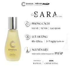 NƯỚC HOA NỮ MINI SIMPLE SARA 12ML PHONG CÁCH LĂN - CHAVA