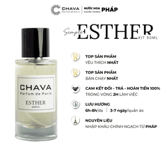NƯỚC HOA NỮ SIMPLE ESTHER 50ML PHONG CÁCH XỊT - CHAVA