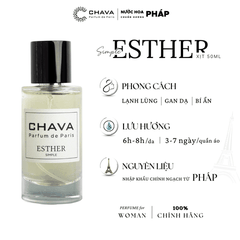 NƯỚC HOA NỮ SIMPLE ESTHER 50ML PHONG CÁCH XỊT - CHAVA