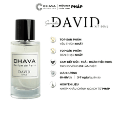 NƯỚC HOA NAM SIMPLE DAVID 50ML PHONG CÁCH XỊT - CHAVA