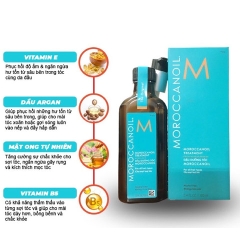 TINH DẦU DƯỠNG TÓC CAO CẤP MOROCANOLL TREATMENT ORLGLNAL DƯỠNG ẨM, PHỤC HỒI TÓC HƯ TỔN 100ML - GDN
