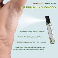 XỊT KHỬ MÙI CƠ THỂ - NÁCH - CHÂN GUDMOOD GIẢM MÙI, HẠN CHẾ MỒ HÔI HƯƠNG THIÊN NHIÊN