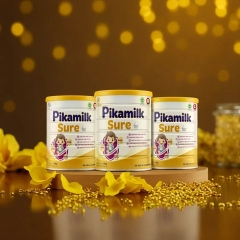 COMBO 5 HỘP]SỮA PIKAMILK SURE PHÁT TRIỂN CHIỀU CAO, NÃO BỘ, TĂNG CƯỜNG HỆ MIỄN DỊCH CHO BÉ TRÊN 36 THÁNG TUỔI-PIKAMILK