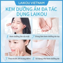 KEM DƯỠNG ẨM TRẮNG DA CHỐNG NHĂN LAIKOU MOISTURIZING CREAM 50G