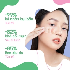 SỮA RỬA MẶT RAU MÁ TẠO BỌT ORIBE CICA FORMULA LÀM SẠCH SÂU DƯỠNG ẨM CHO DA MỤN DA DẦU NHẠY CẢM 120ML
