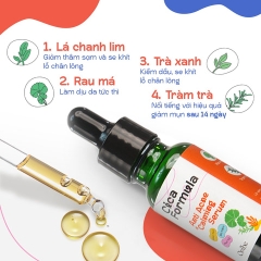 SERUM RAU MÁ GIẢM MỤN ORIBE CICA FORMULA DỊU NHẸ GIÚP MỜ THÂM PHỤC HỒI DA HỖ TRỢ KIỀM DẦU 20ML