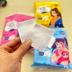 BÔNG TẨY TRANG CAO CẤP 3 LỚP 233 MIẾNG_CARE4165_ CARE4U