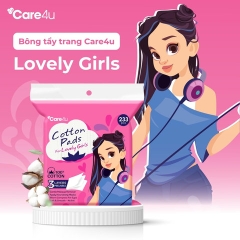 BÔNG TẨY TRANG CAO CẤP 3 LỚP 233 MIẾNG_CARE4165_ CARE4U