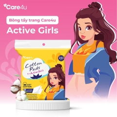 BÔNG TẨY TRANG CAO CẤP 3 LỚP 233 MIẾNG_CARE4165_ CARE4U
