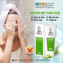 SỮA RỬA MẶT THẢO DƯỢC THẾ HỆ MỚI 120G - DSL
