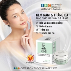 KEM NÁM & DƯỠNG TRẮNG THẢO DƯỢC BAN NGÀY THẾ HỆ MỚI 12G -DƯỢC SĨ LIÊN