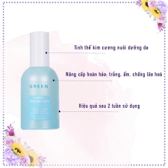 SERUM TINH CHẤT KIM CƯƠNG GREEN HÀN QUỐC DƯỠNG TRẮNG - MỸ PHẨM SẠCH NUÔI DƯỠNG DA