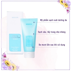 SỮA RỬA MẶT TRÀ XANH GREEN HÀN QUỐC GIÚP DA SẠCH SÂU - MỸ PHẨM SẠCH NUÔI DƯỠNG DA