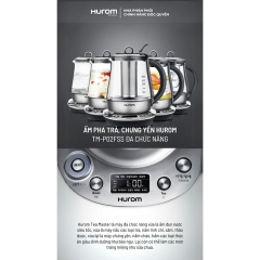 ẤM PHA TRÀ- CHƯNG YẾN HUROM TEA MASTER TM-