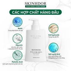 [HỘP 1 CHAI] SỮA RỬA MẶT TRẮNG DA SKINHDOR CHIẾT XUẤT TỪ THIÊN NHIÊN TỪ HOA TRÀ XANH LÀM SẠCH DA, DƯỠNG ẨM 150ML
