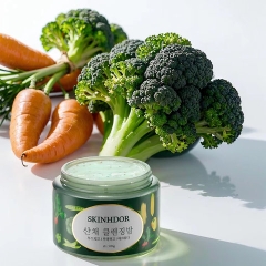 [HỘP 1 HŨ] KEM TẨY TRANG RAU CỦ SẠCH SÂU, DƯỠNG ẨM MASSAGE, HỖ TRỢ LÀM SÁNG DA VEGETABLES DETOX SKINHDOR CREAM 120G