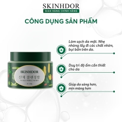[HỘP 1 HŨ] KEM TẨY TRANG RAU CỦ SẠCH SÂU, DƯỠNG ẨM MASSAGE, HỖ TRỢ LÀM SÁNG DA VEGETABLES DETOX SKINHDOR CREAM 120G