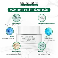 [COMBO 2SP] COMBO SERUM + KEM DƯỠNG SKINHDOR CHIẾT XUẤT TỪ THIÊN NHIÊN MỜ NÁM, SÁNG DA, CẤP ẨM, PHỤC HỒI LÀN DA