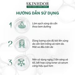 [COMBO 2SP] COMBO SERUM + KEM DƯỠNG SKINHDOR CHIẾT XUẤT TỪ THIÊN NHIÊN MỜ NÁM, SÁNG DA, CẤP ẨM, PHỤC HỒI LÀN DA