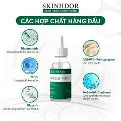 [COMBO 3SP] COMBO SỮA RỬA MẶT, KEM MỜ NÁM, SERUM MỜ NÁM SÁNG DA SKINHDOR CHIẾT XUẤT TỪ THIÊN NHIÊN