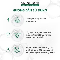 [COMBO 3 SP] COMBO SỬA RỬA MẶT, KEM DƯỠNG & XỊT KHOÁNG SKINHDOR CHIẾT XUẤT THIÊN NHIÊN LÀM SẠCH DA, DƯỠNG ẨM, LÀM TRẮNG SÁNG DA