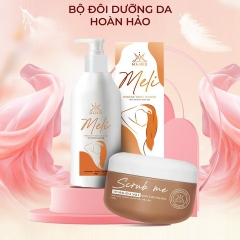 [TẶNG TẨY TẾ BÀO CHẾT 299K] SỮA TẮM TRẮNG MELI DƯỠNG TRẮNG,LÀM MỊN DA - MAIRIS