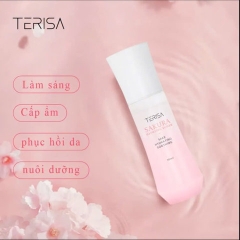 [HỘP 1 LỌ] TONER CÂN BẰNG 8 LỚP TRẮNG SÁNG DA MẶT TERISA SAKURA WHITENING DAVE TONER CHIẾT XUẤT HOA ANH ĐÀO DƯỠNG ẨM DA MẶT
