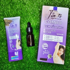 COMBO KEM TẨY LÔNG VÀ SERUM TRIỆT LÔNG BTSKIN - GDN