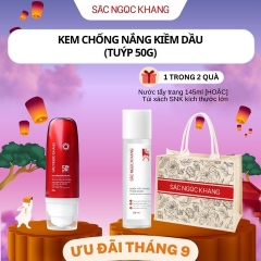 KEM CHỐNG NẮNG KIỀM DẦU SẮC NGỌC KHANG