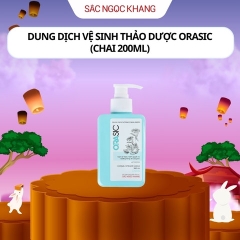 DUNG DỊCH VỆ SINH THẢO DƯỢC ORASIC - SẮC NGỌC KHANG