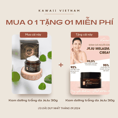 DEAL SỐC THÁNG 09 MUA 01 TẶNG 01 - KEM DƯỠNG TRẮNG DA JEJU MELASMA CREAM