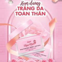 KEM DƯỠNG TRẮNG DA TOÀN THÂN ROSE RAIN WHITENING BODY LOTION - ROSY