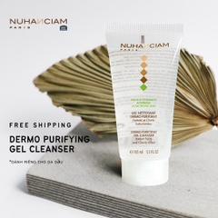 GEL LÀM SẠCH DA MỤN DERMO-PURIFYING GEL CLEANSER 165ML - NUHANCIAM