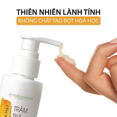 SỮA RỬA MẶT TRÀM TRÀ NANO NGHỆ NGĂN NGỪA MỤN, LÀM SẠCH DA NHẠY CẢM 135ML - MILAGANICS
