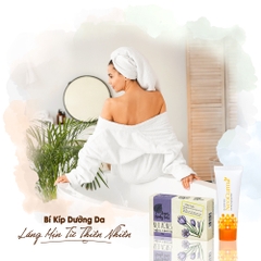 BỘ ĐÔI GIẢM MỤN MỜ THÂM LƯNG, BODY - XÀ PHÒNG SAFFRON 75G VÀ GEL NGHỆ NANO NEOCURMA 20G - NEO ACNES
