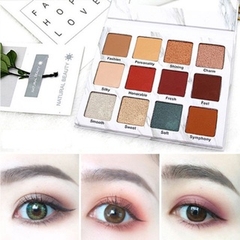 BẢNG PHẤN MẮT 12 MÀU HOT TREND THỜI THƯỢNG VVD COLOR PM-5214 - SILKYGIRL