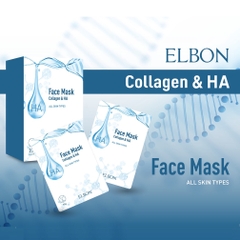 MẶT NẠ COLLAGEN & HA - ELBON
