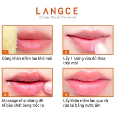 GEL TẨY TẾ BÀO CHẾT DÀNH CHO MÔI - LANGCE
