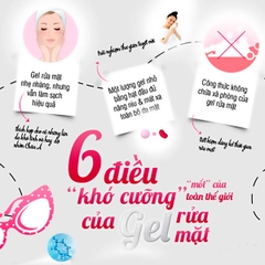 GEL RỬA MẶT COLLAGEN TỎI ĐEN TRẮNG DA, ĐẸP DA VÀ TRẺ HÓA DA - LANGCE
