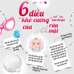 GEL RỬA MẶT COLLAGEN TỎI ĐEN TRẮNG DA, ĐẸP DA VÀ TRẺ HÓA DA - LANGCE