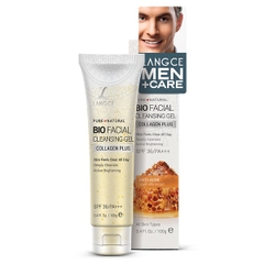 GEL RỬA MẶT COLLAGEN SỮA ONG CHÚA ĐẸP DA, NGỪA MỤN DÀNH CHO NAM - LANGCE