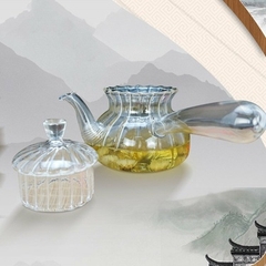 ẤM THỦY TINH PHA TRÀ 450ML - SƯƠNG MAI