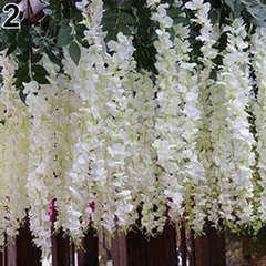 CHÙM HOA GIẢ, HOA FUJI 3 NHÁNH DÀI 1M - MINIFLOWER