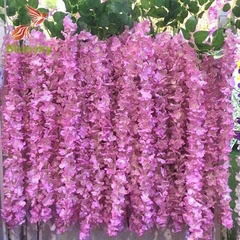 CHÙM HOA GIẢ, HOA FUJI 3 NHÁNH DÀI 1M - MINIFLOWER