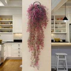 CHÙM HOA CỎ GIẢ TREO TƯỜNG - MINIFLOWER