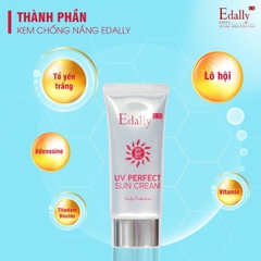KEM CHỐNG NẮNG NGỪA NÁM HOÀN HẢO EDALLY EX UV PERFECT SUN CREAM SPF50+/PA+++ - EDALLY