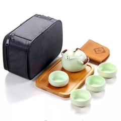 BỘ ẤM CHÉN TRÀ DU LỊCH CẦM TAY - SƯƠNG MAI